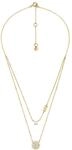 MICHAEL KORS Damen Kette mit Anh&auml;nger, 925er Silber, GOLD