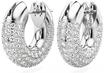 SWAROVSKI Damen Creolen "5618306", silber