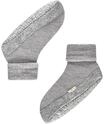FALKE Cosyshoe Hausschuhe, Noppendruck, f&uuml;r Damen, grau, 41/42