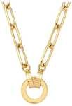 LEONARDO Damen Kette mit Anh&auml;nger "Estrella", Edelstahl, GOLD