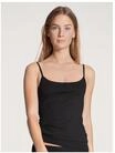 CALIDA Natural Comfort Unterhemd, Spaghetti-Tr&auml;ger, f&uuml;r Damen, schwarz, M