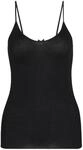 CALIDA Damen Spaghetti-Top Light, schwarz, S