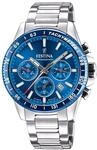 FESTINA Herren Chronograph "F20560/3", SILBER/BLAU