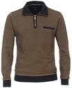 CASAMODA Herren Sweattroyer uni, gelb, XL