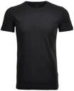 RAGMAN T-Shirt, 2er-Pack, Body-Fit, f&uuml;r Herren, schwarz, XXL