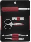ZWILLING Manik&uuml;re/Pedik&uuml;re-Etui, 5-teilig, rot