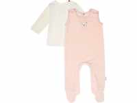 Steiff Bekleidungsset, 2-Teilig, Bio-Baumwolle, für Babys und Kleinkinder, rosa, 56