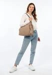 SURI FREY Shopper, Anh&auml;nger, uni, f&uuml;r Damen, beige, 99
