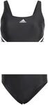 adidas Performance Bikini, U-Ausschnitt, f&uuml;r Damen, schwarz, 44