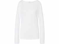 Marc O'Polo Shirt, Baumwolle, U-Boot-Ausschnitt, für Damen, weiß, XS