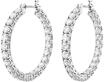 SWAROVSKI Damen Creolen "5647715", SILBER
