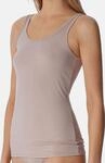 SCHIESSER Modal Essentials Unterhemd, 2er-Pack, Single-Jersey, f&uuml;r Damen, beige, 42