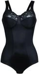 Anita Lucia Korsett, Stickerei, Schleife, f&uuml;r Damen, schwarz, 80B