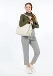 SURI FREY Shopper, Anh&auml;nger, uni, f&uuml;r Damen, wei&szlig;, 99