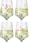 RITZENHOFF Aperitifglas‐Set "Sommertau", 4er-Set, gr&uuml;n|pink, 99