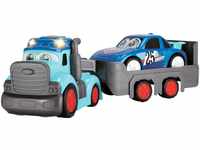 Simba ABC Fahrzeug "Renntransporter Teddi Trucker", blau