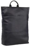 LEONHARD HEYDEN Hamburg Rucksack Leder 46 cm Laptopfach, schwarz, 99