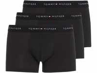 TOMMY HILFIGER Signature Pants, Logo-Bund, 3er-Pack, für Herren, schwarz, L