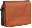 Heyden Messenger Bag, Leder, uni, braun
