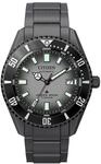 CITIZEN&reg; Herren Taucheruhr "NB6025-59H", GRAU