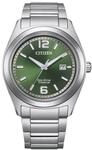 CITIZEN&reg; Herrenuhr, SILBER/GR&Uuml;N, 99