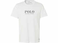 POLO RALPH LAUREN Schlafanzug-Oberteil, Logo-Print, für Herren, weiß, L