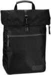 JOST Tagesrucksack, Patch, Karabiner, uni, schwarz
