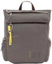 SURI FREY Rucksack, Emblem, Anh&auml;nger, f&uuml;r Damen, braun