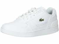 LACOSTE T-Clip Sneaker, Leder, Logo-Detail, für Damen, weiß, 36