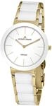 JACQUES LEMANS Damenuhr "Monaco 42-7F", wei&szlig;/gold