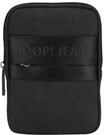JOOP! JEANS Umh&auml;ngetasche &bdquo;Modica&ldquo;, Nylon, uni, Rei&szlig;verschlussfach, schwarz