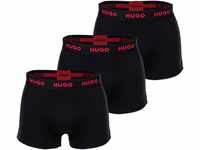 HUGO Pants, 3er-Pack, Logo-Bund, für Herren, schwarz, L