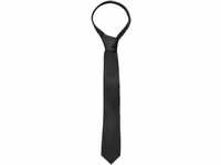ETERNA Krawatte, Seide, uni, 6 cm, für Herren, schwarz, OneSize