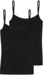 SCHIESSER Unterhemden, 2er-Pack, Spaghetti-Tr&auml;ger, Single-Jersey, f&uuml;r Damen,