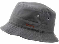 BARTS® Bucket Hat, Baumwolle, Logo-Stickerei, für Herren, grau, ONESIZE