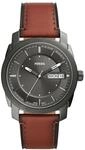 FOSSIL Herrenuhr "FS5900", anthrazit/ braun