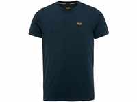 PME LEGEND Shirt, Rundhals, Patch-Detail, für Herren, blau, S