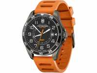 VICTORINOX Herren Armbanduhr "GMT 241897", orange