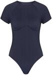 sloggi Ever Infused Body, Rundhalsausschnitt, Kurzarm, f&uuml;r Damen, schwarz, XS