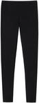 SCHIESSER Luxury Pants lang, formstabil, Feinripp, f&uuml;r Damen, schwarz, 38