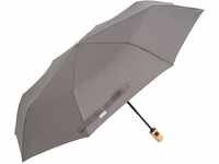 doppler® Nature Magic Regenschirm, Auf/Zu-Automatik, grau