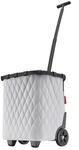 reisenthel&reg; 2-Rollen-Einkaufs-Trolley, Alurahmen, 3-D Steppdesign, grau, 99