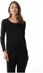 mey Unterhemd "ExquisitE, Rundhalsausschnitt, f&uuml;r Damen, schwarz, 38