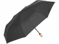 doppler® Nature Magic Regenschirm, Auf/Zu-Automatik, schwarz