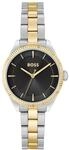 BOSS Damen Armbanduhr, BICOLOR