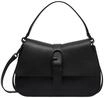 FURLA Henkeltasche, Leder, Magnetverschluss, f&uuml;r Damen, schwarz, 99