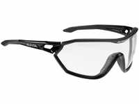 Alpina S-Way VL+ Sportbrille (Farbe: 131 black matt, Varioflex, Scheibe: black