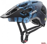 Uvex S41070805700415, uvex React Jr. Mips Kinder-Fahrradhelm (52-56 cm, 04 azure/deep