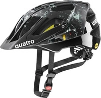 Uvex S41061005761511, uvex Quatro cc MIPS Fahrradhelm (52-57 cm, 06 black/jade...