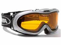 Alpina Opticvision Brillenträger Skibrille (Farbe: 121 silber, Scheibe:...